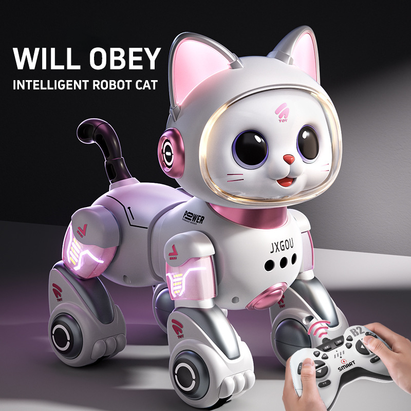 Trendy New Smart AI Robot Cat And Dog Remote Control Toys For Boys And Girls - 图片 1